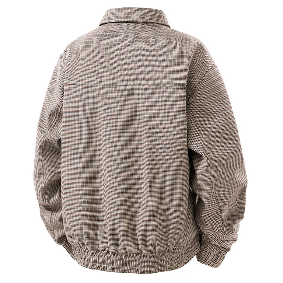 8XL Plus Size Cargo Jacket Men Spring Autumn Coat Fashion Casual Plaid Jacket Coat Male Outerwear Outdoor