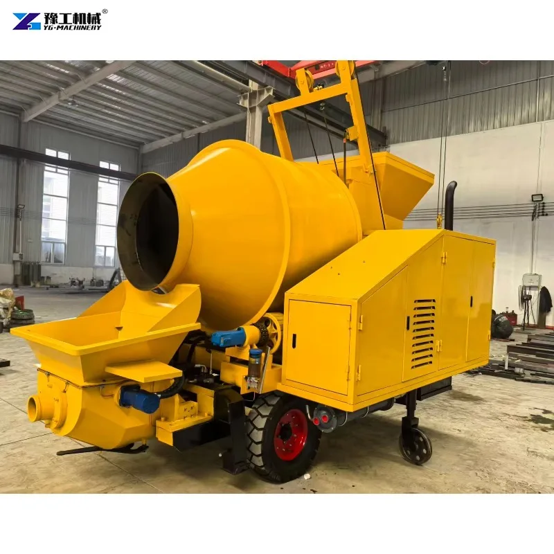 Trailer-mounted Concrete Mixer - Concrete Mixer Machine recension och pris