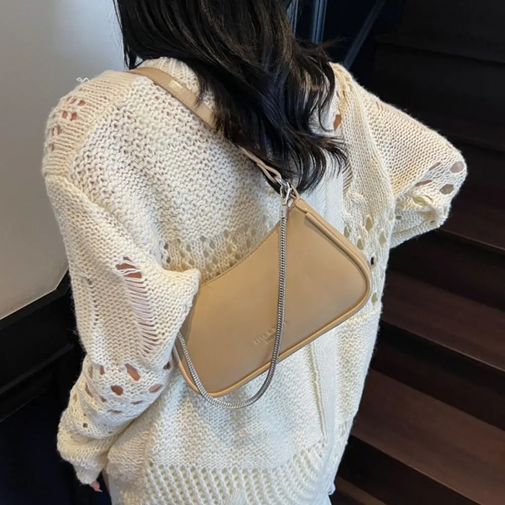 

Fashion PU Shoulder Bags Vintage Simple Crossbody Bags Multifunction Casual Tote Bag Women