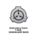 38 Embroidered SCP