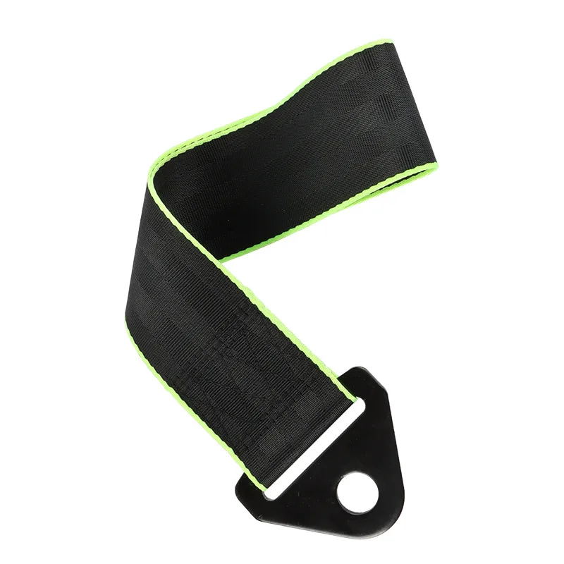 Nylon Car Trailer Tape 28cm(11.02in) Car Tow Rope 3 Colors Car Exterior Trim Tape Car Trim Tape Nylon+Steel Sheet