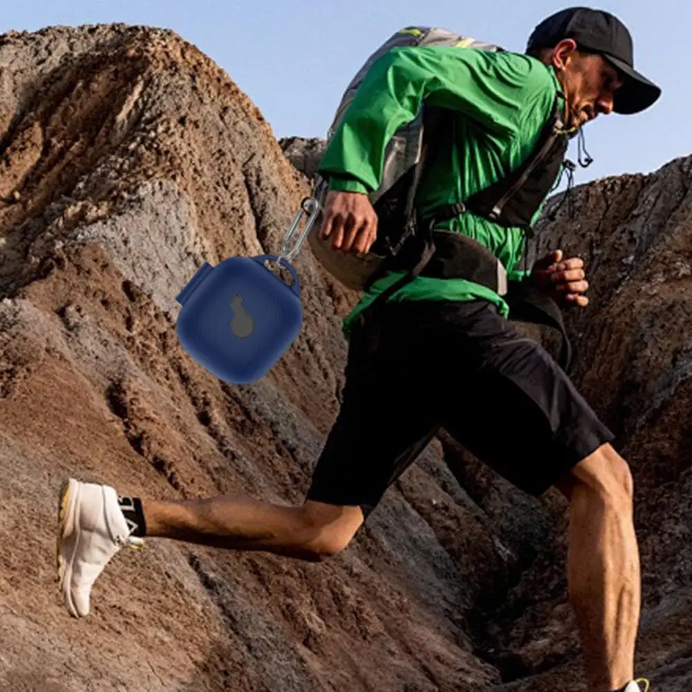 Силиконовый чехол для наушников, защитный силиконовый чехол для наушников с карабином для Soundcore C30i, противоударный