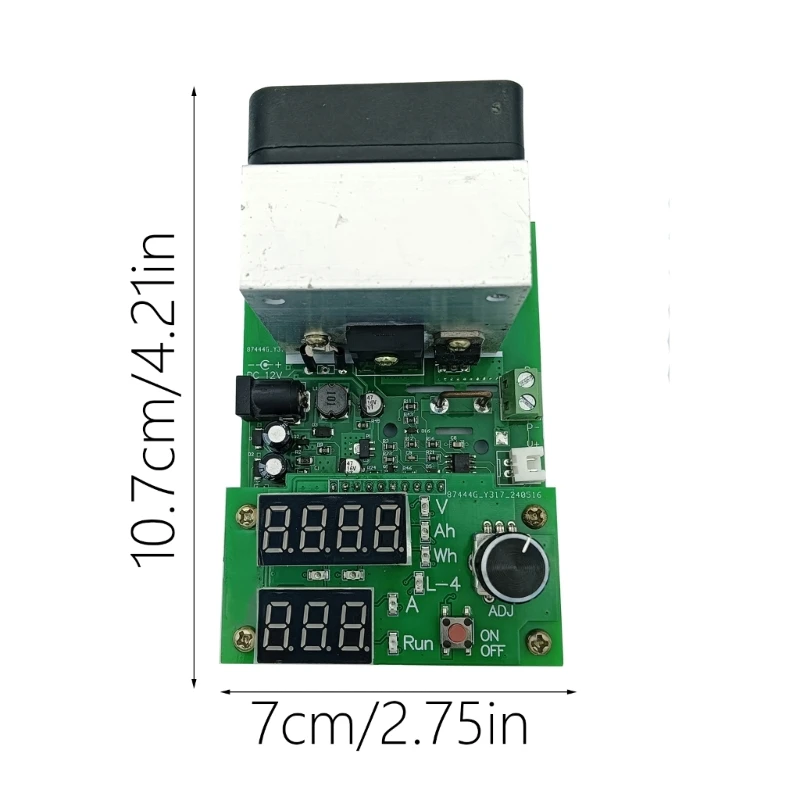 Electronic Load Aging Module 30V 0.1-10A Adjustable Power Testers for Battery Power Supply Circuit Analysis Professional