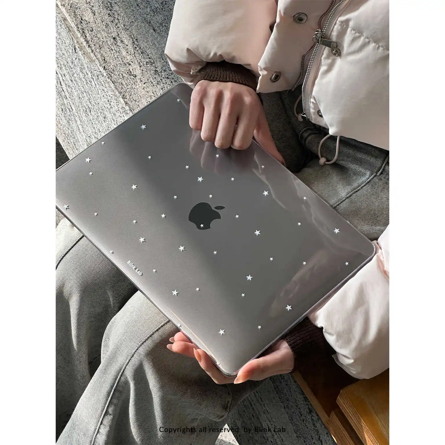 

Original Transparent White StarCase For Macbook Neo 13 2026 Air 15 M4 M3 Hard For Mac Book Pro 14 M1 M2 M5 16 Sleeve Accessories