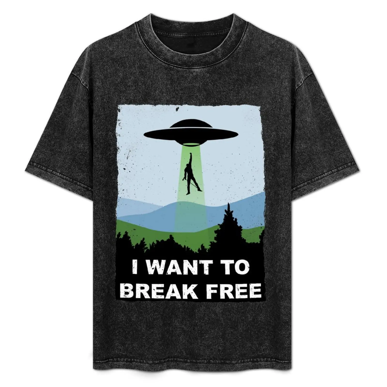 

I Want to Break Free - Freddie Returns to Mercury T-Shirt Casual Basic Short Sleeve T-Shirt