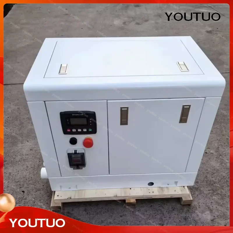 10KW Marine Genset Inverter Sea Salt Water Cooled Yacht Boat Marine Generator