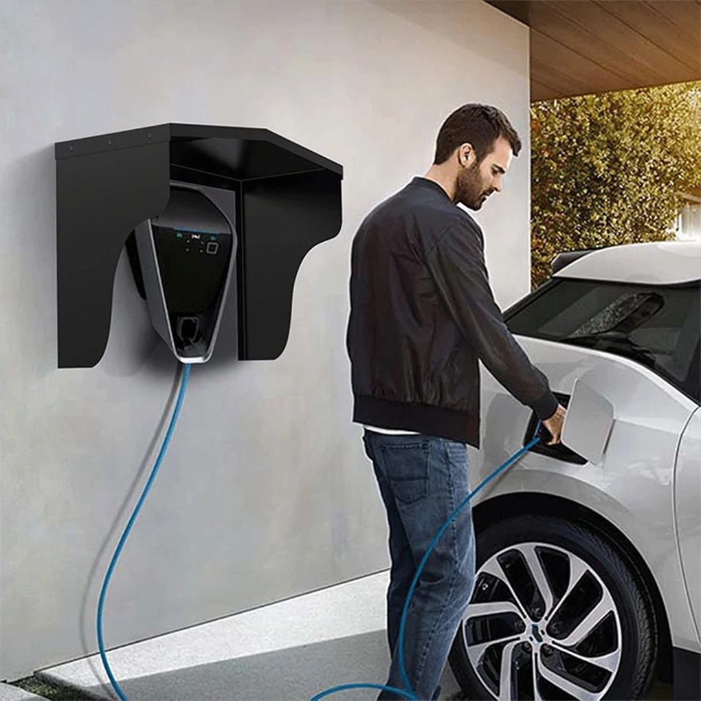 Rust-resistant Charging Station Wall Box Safe In Any Weather Charging Pile Weatherproofs Cover