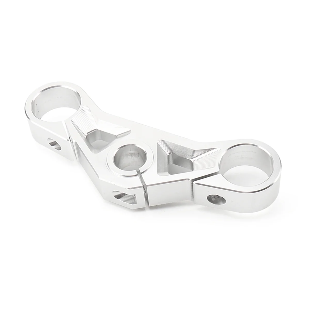 

Motorcycle Handlebar Uplink Plate Handlebars Handle Bar Set(Silver)