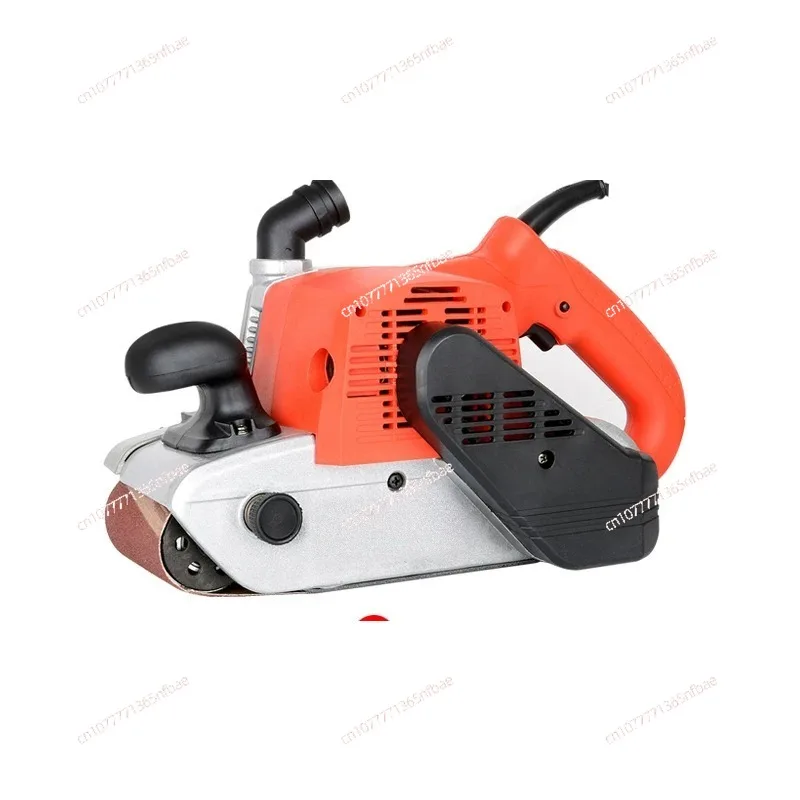 Portable 4-inch belt sander, high-power belt sander, household sandpaper machine for woodworking
