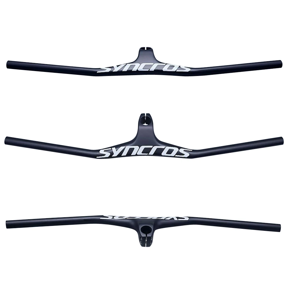Syncros Carbonfaser-Lenker MTB Fahrradlenker -17 Grad Mountainbike Integrierter Lenker mit Vorbau 28,6mm – Detail 12