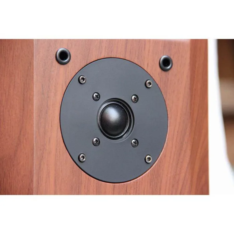 6 Inch Bookshelf Speaker for Home Audio, HiFi Passive Monitor Pair for Stereo Sound, Deep Bass Music Player