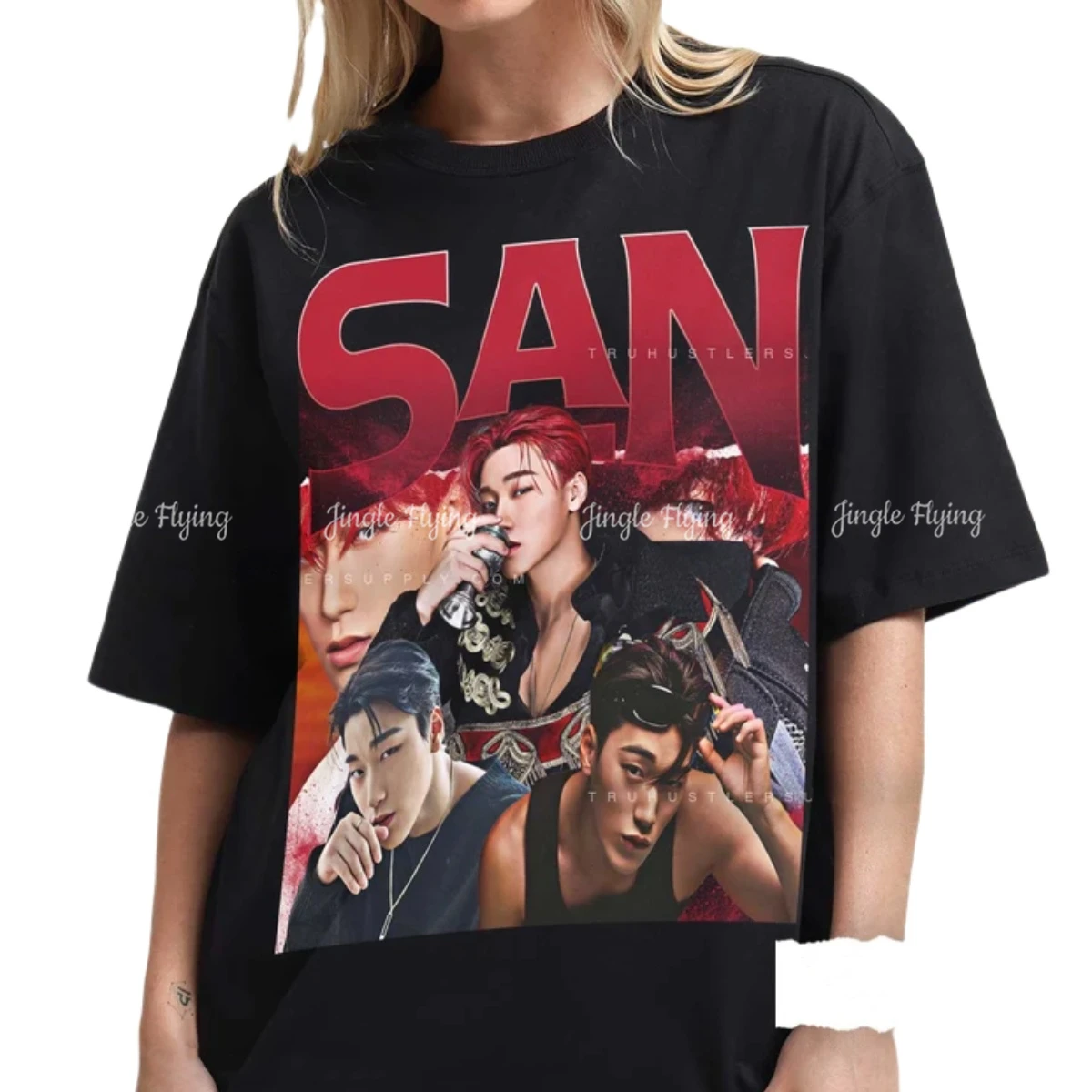 Choi San Ateez Kpop Inspired Graphic Shirt Personalized Sweatshirt Gift For Women And Man Unisex