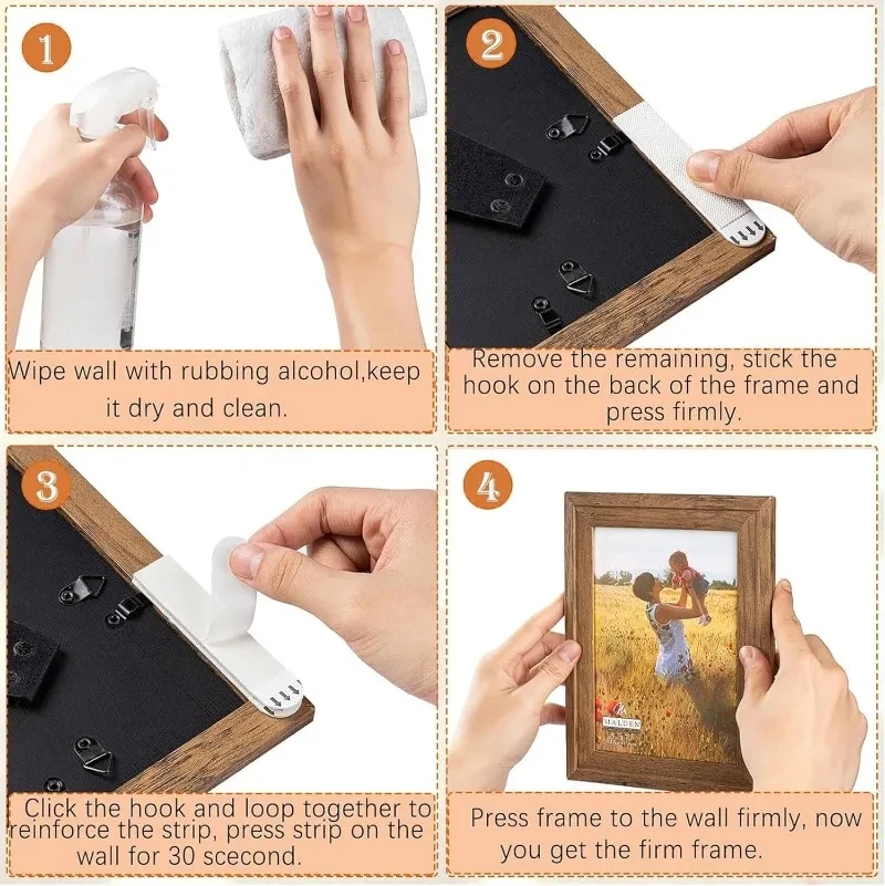 شرائط شريط إطار خالية من اللكمات، صورة متنوعة ذاتية اللصق، ملصق ثابت، ملصقات جدارية لتزيين المنزل #5