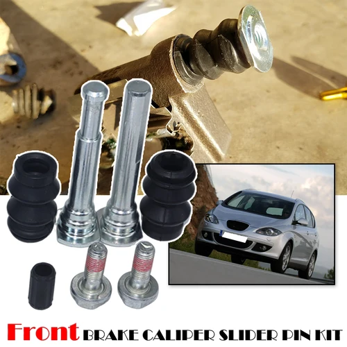 Kit de pernos de pasadores guía deslizantes de pinza de freno delantero para Toyota Auris Van Avensis Corolla Verso Celica Opel/Vauxhall Corsa D Combo