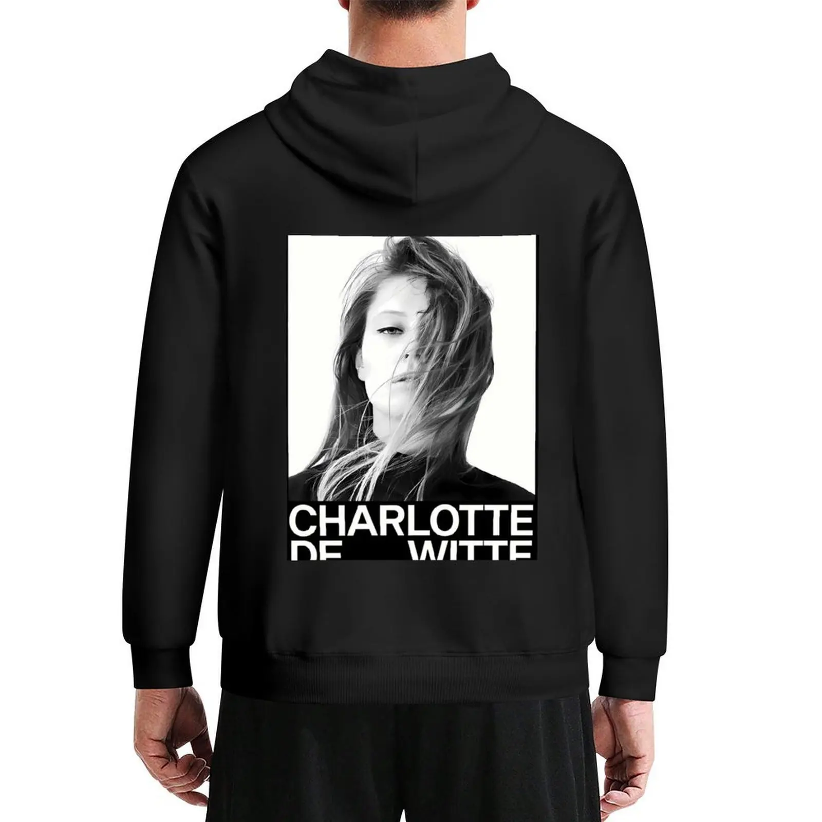 

Charlotte Dj Witte Hoodie autumn jacket men clothes for men winter clothes men's clothing autumn hoodie