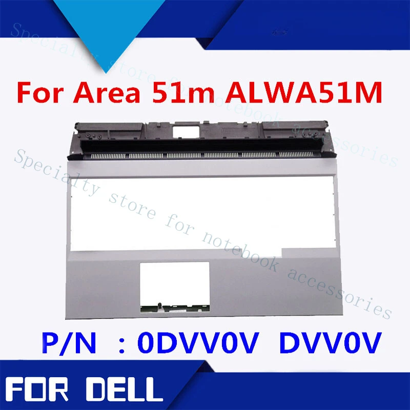 

A+ For Dell Laptop Alienware Area 51m ALWA51M White NEW C shell 0DVV0V DVV0V