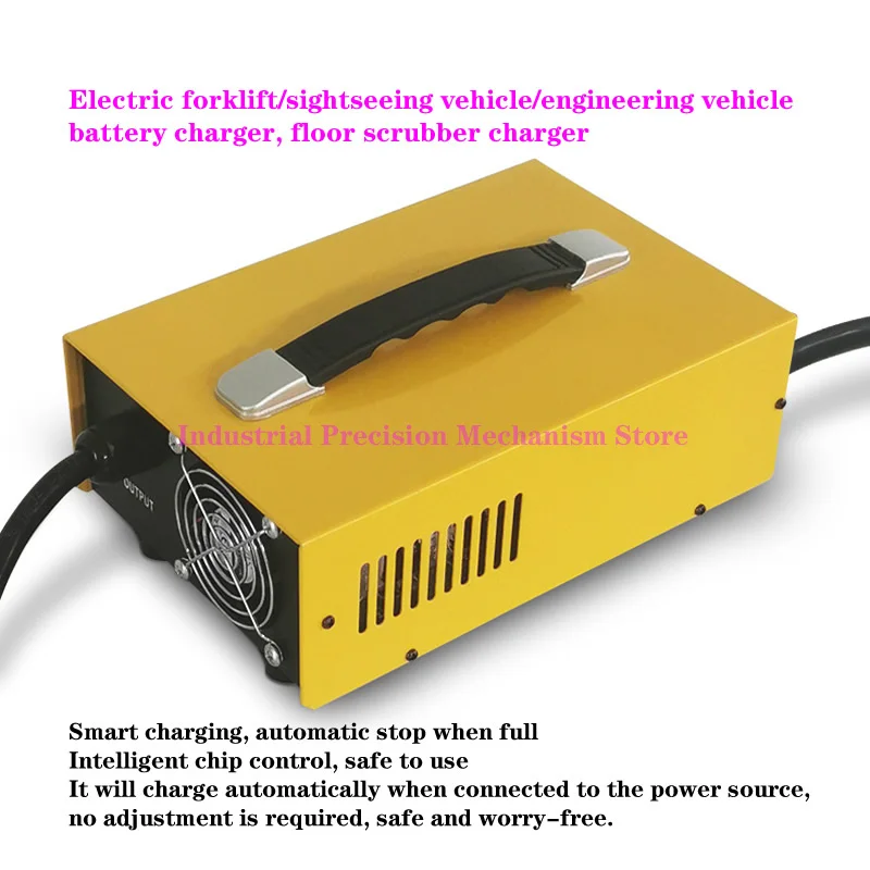 

48 В, 40 А, 48 В, 50 А, электрический вилочный погрузчик/приемник/зарядное устройство для инженерных транспортных средств, зарядное устройство для скруббера для пола