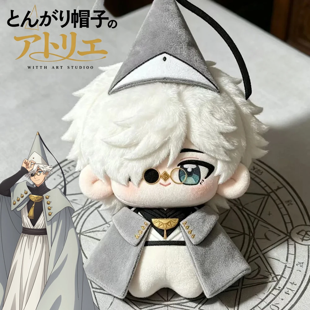 Llavero de Anime con diseño de Sombrero de Bruja, de Atelier Qifrey, Tongari Boushi No Atelier, Muñeco de Peluche de Algodón, Colgante para Mochila, Joyería