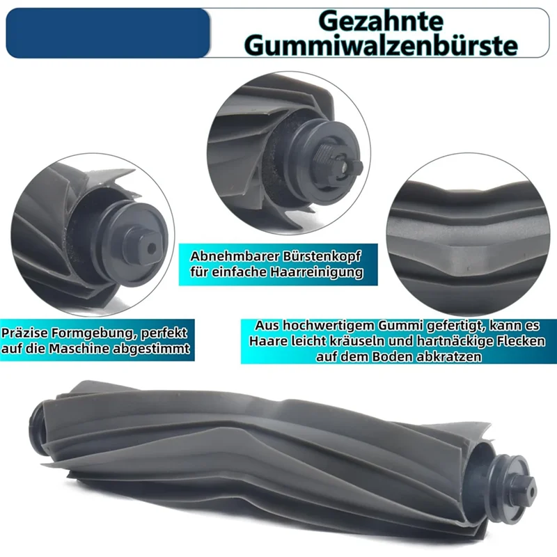 A05G-Robotstofzuigeraccessoires voor Dreame D10 Plus Gen 2-hoofdzijborstel, HEPA-filter, dweildoek, inclusief stofzak