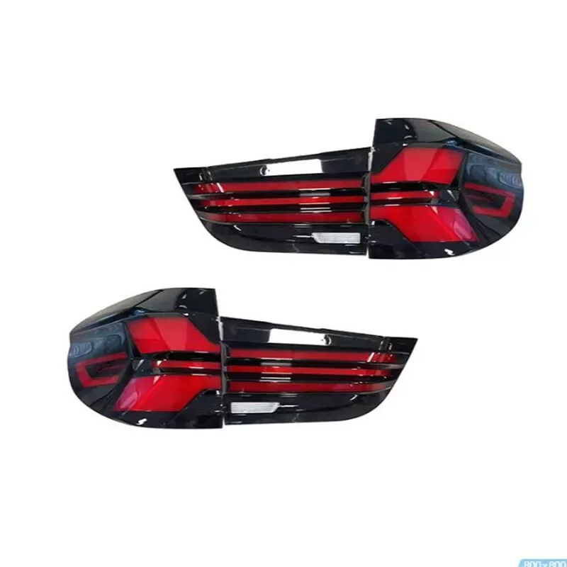 Pair Tail Light Lamp Assembly For BMW X5 F15 2014-2018 Upgrade 2019 Car Rear Side Tail Light Brake Lamp Set Red Set