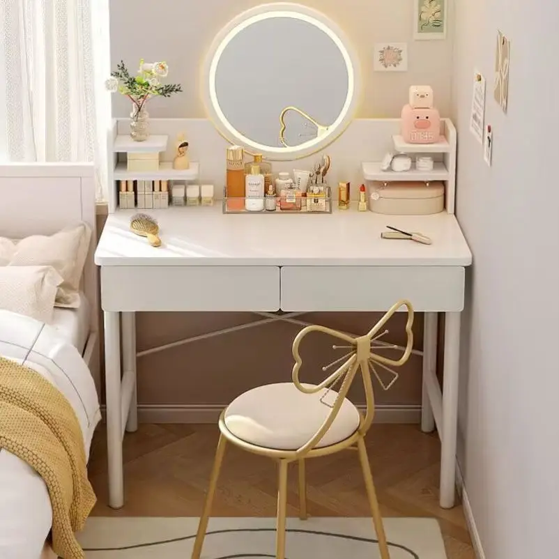 

Dressing Table, Bedroom, Dressing Table, Modern Dressing Table, Rental Room, Small Storage Cabinet, Integrated