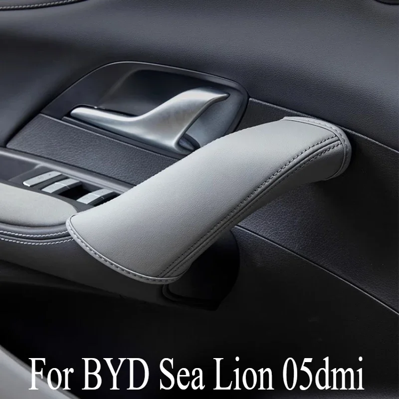 For BYD Sea Lion 05dmi Car Door Handle Protective Cover Original Color Non-slip and Sweat-proof  Supplies Modified Accessories