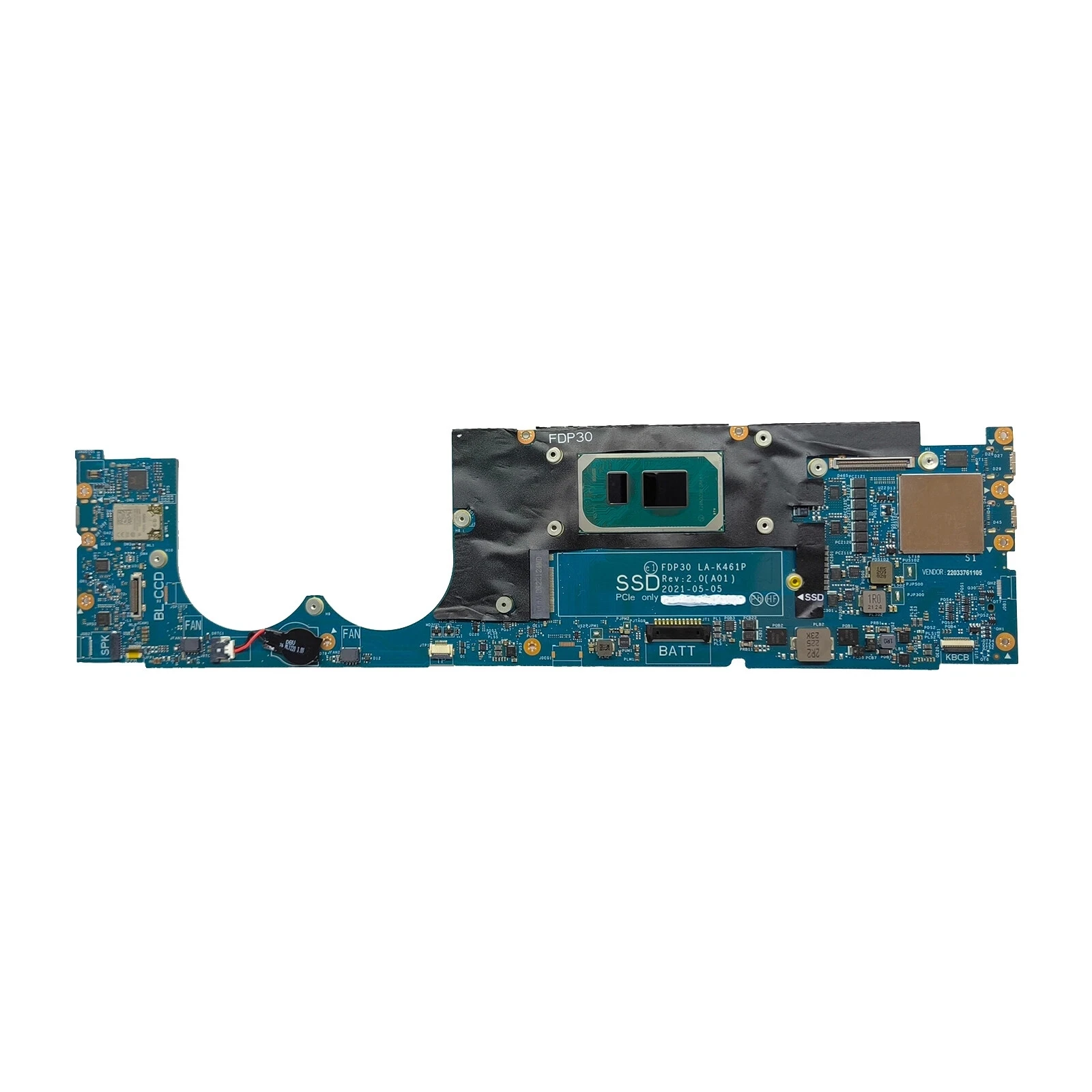 

0MM15H для материнской платы XPS 13 9305 FDP30 LA-K461P i5-1135G7 8 ГБ