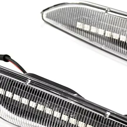 Fit For Alfa Romeo 156 147/Fiat Tipo/Lanci 2PCS LED Dynamic Side Marker Light Arrow Turn Signal Blinker Lamps