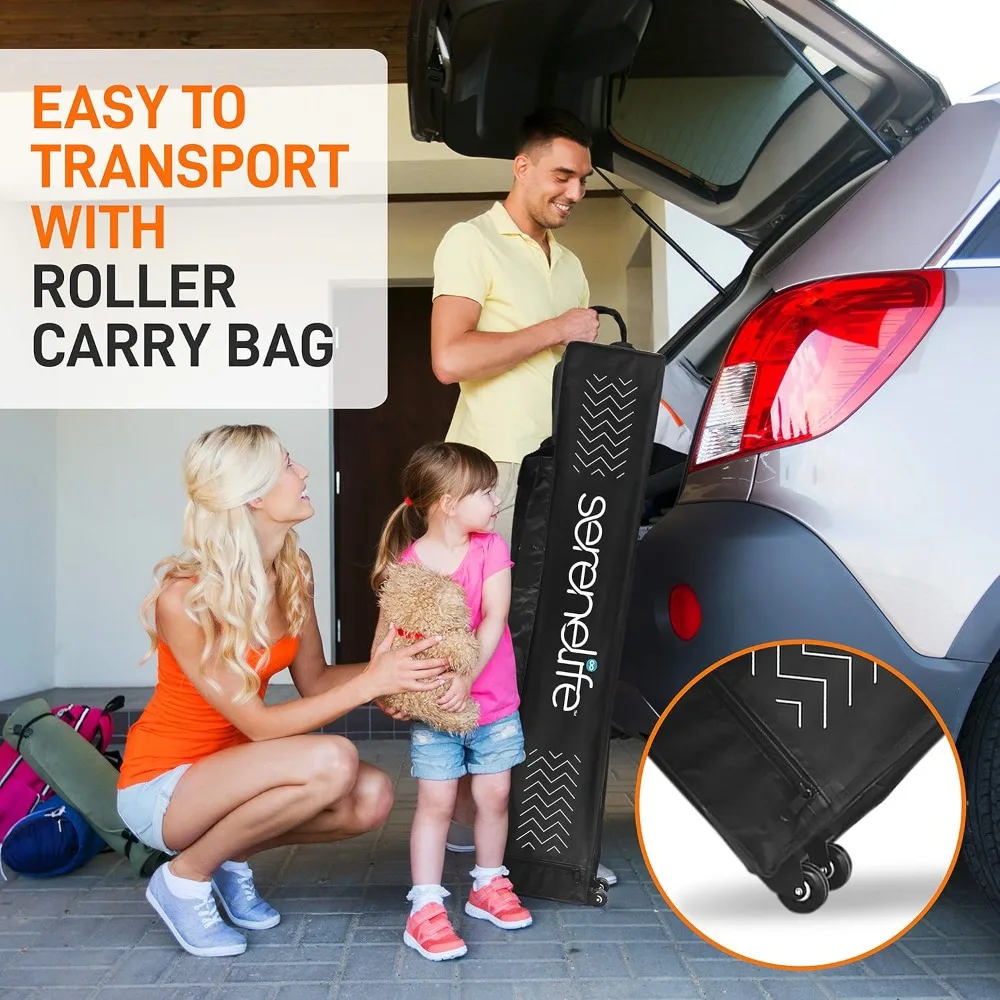 팝업 캐노피 텐트 10x10 - 상업용 인스턴트 쉘터 접이식/접을 수 있는 차양 캐노피 팝업 텐트 (방수 및 자외선 차단 기능 포함)