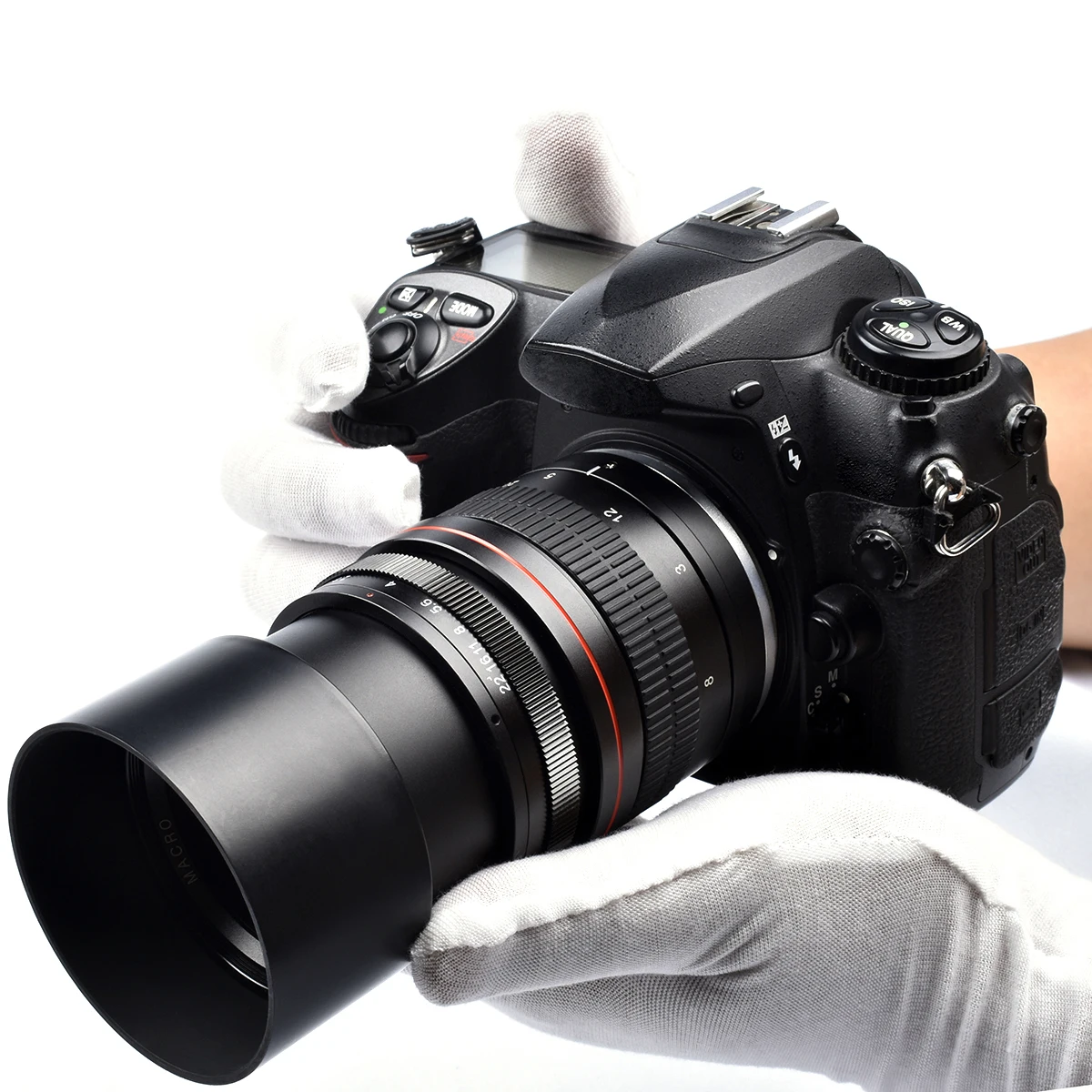 Lightdow 135mm f/2.8 FE UMC Full Frame Telephoto Lens for Canon Rebel EOS 80D 77D 70D 1300D 6D 6DII 7DII 77D Nikon DSLR Camera