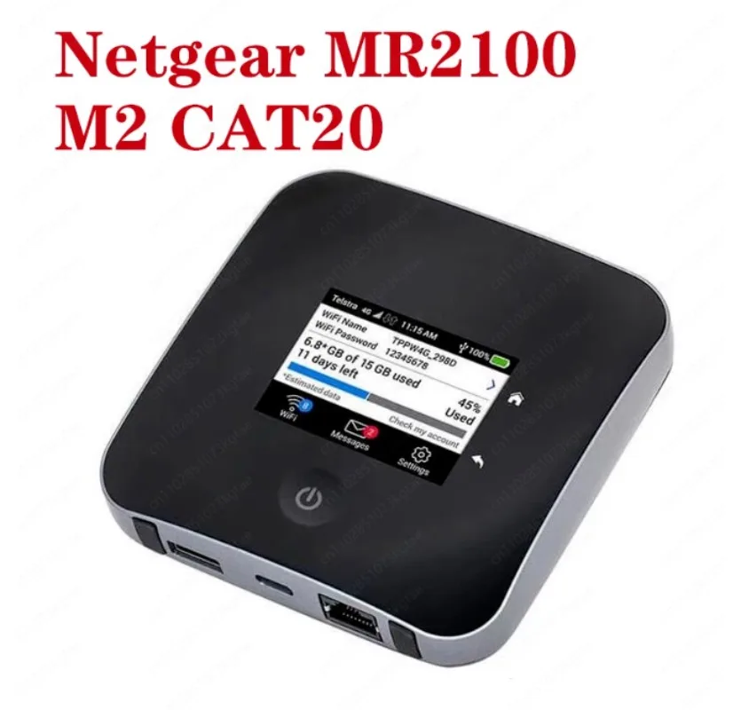 ل Nighthawk M2 4G راديو واي فاي محمول وتلفزيون بطاقة SIM راوتر لاسلكي Mr2100