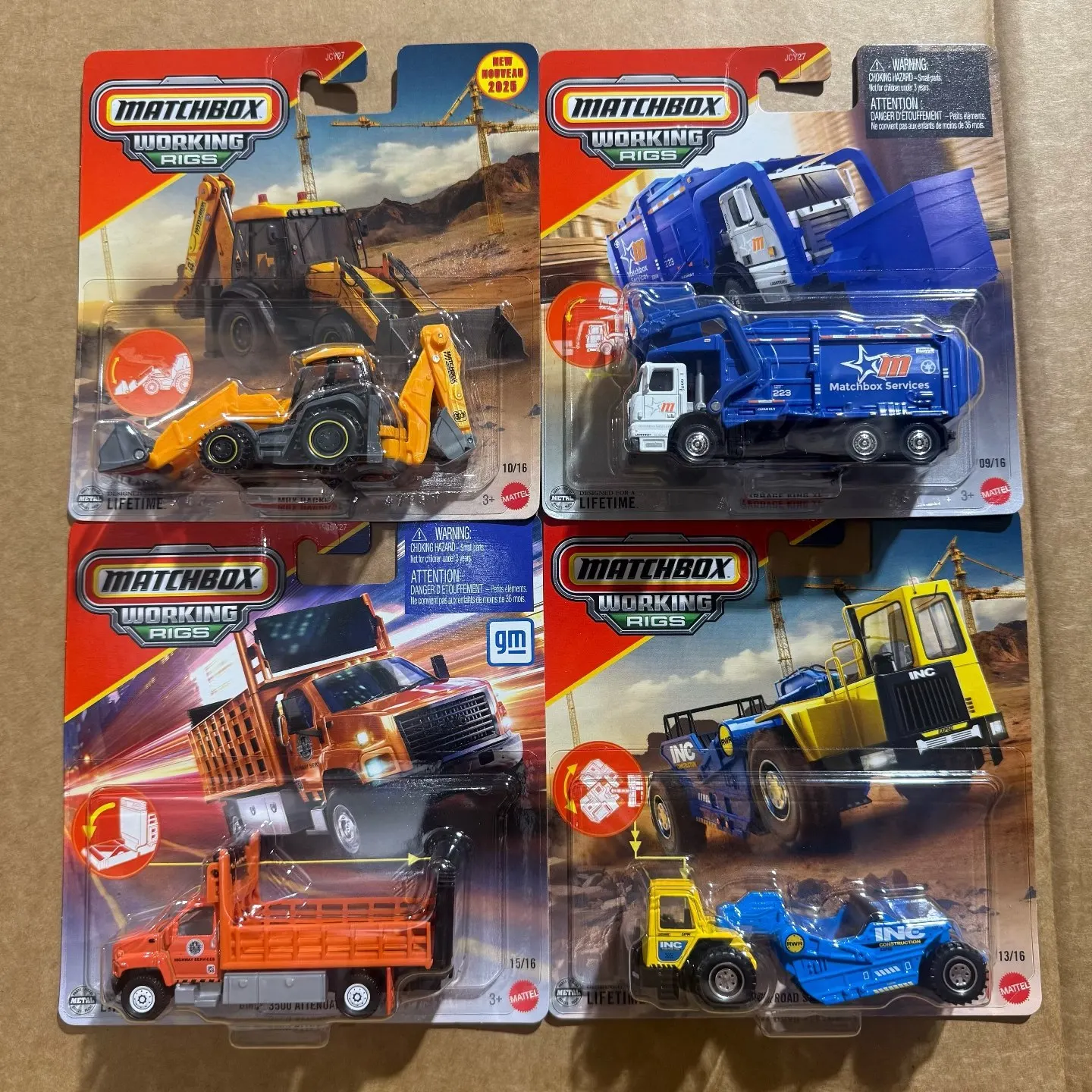 

Mattel Matchbox Collect Series 2025 1:64 Scale Die-Cast Metal Model Cars Truck Rescue, Construction Vehicle Brand New Gifts Toys