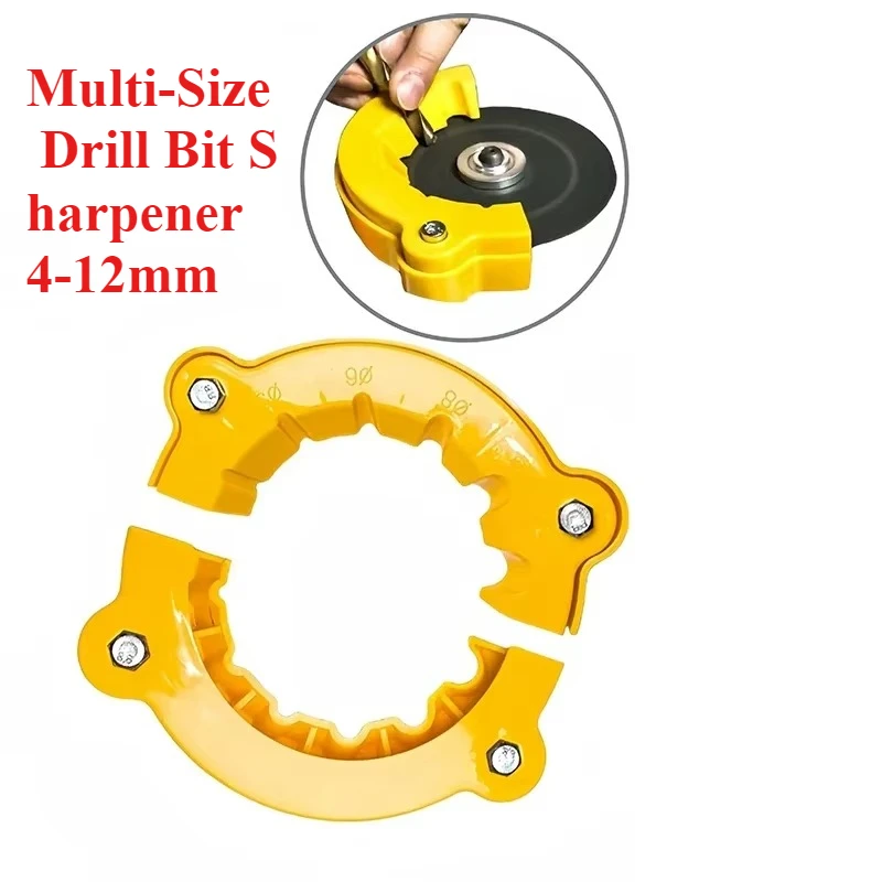 

4/5/6/8/10/12mm Multi-Size Drill Angle Grinder Bit for Sharpening and Polishing Multi-Size Powered Tool