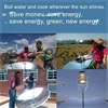 Réchaud concentrant à économie d'énergie rurale, cuisine extérieure, poêle solaire, chaudière à eau solaire pour la maison 5