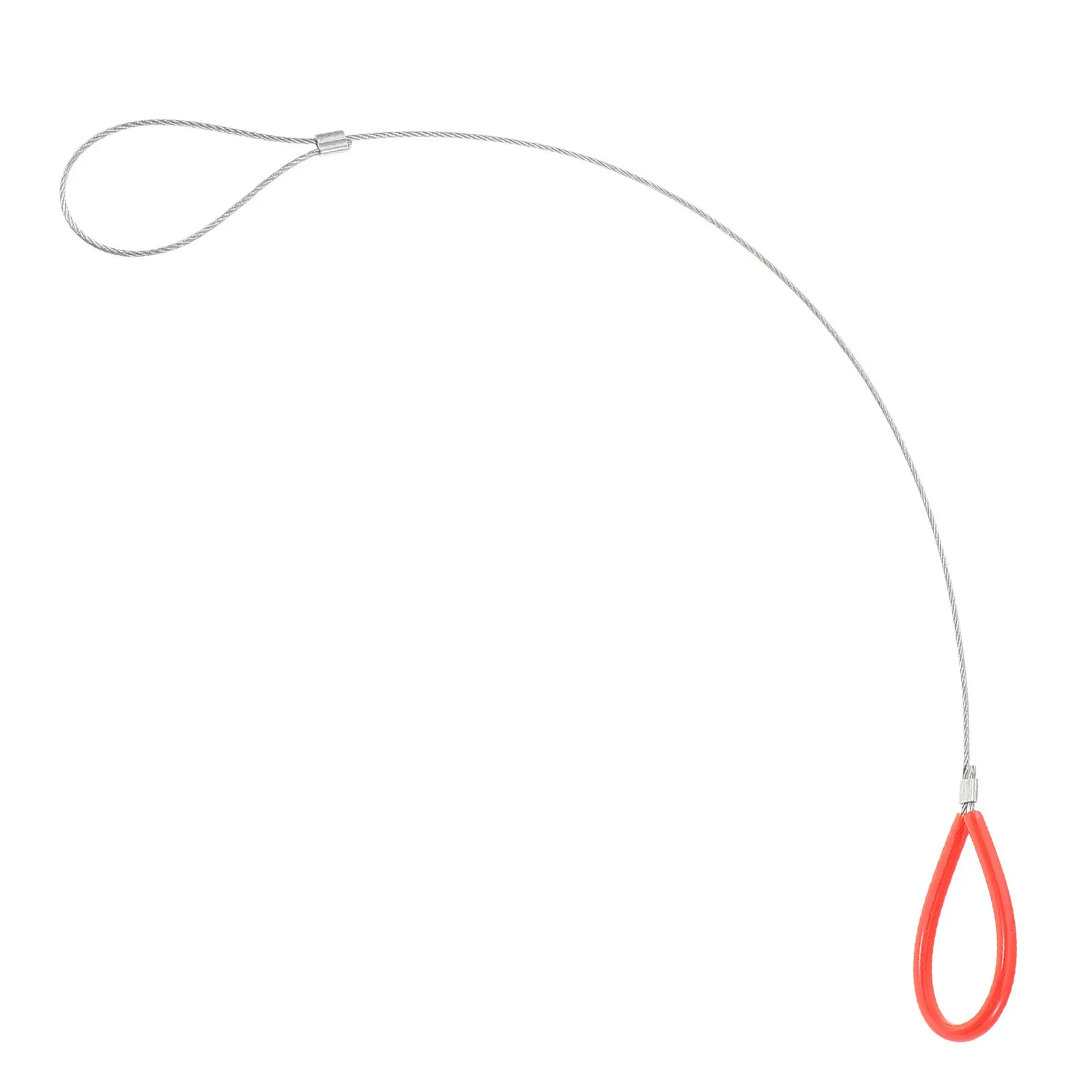 

Стальной страховочный трос для подъемного оборудования, усиленный, с петлей, для автомобильных подъемников и приспособлений