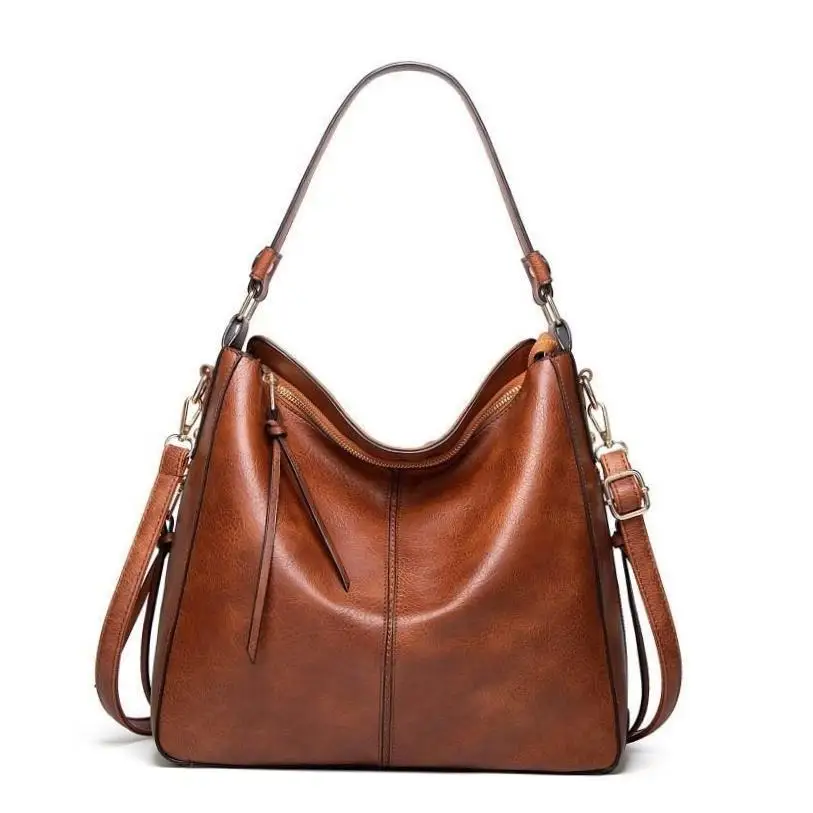 

Faionable Leather Handbag Women's oulder Bag Soft PU Material Casual Sle Single oulder Bag for Young Ladies