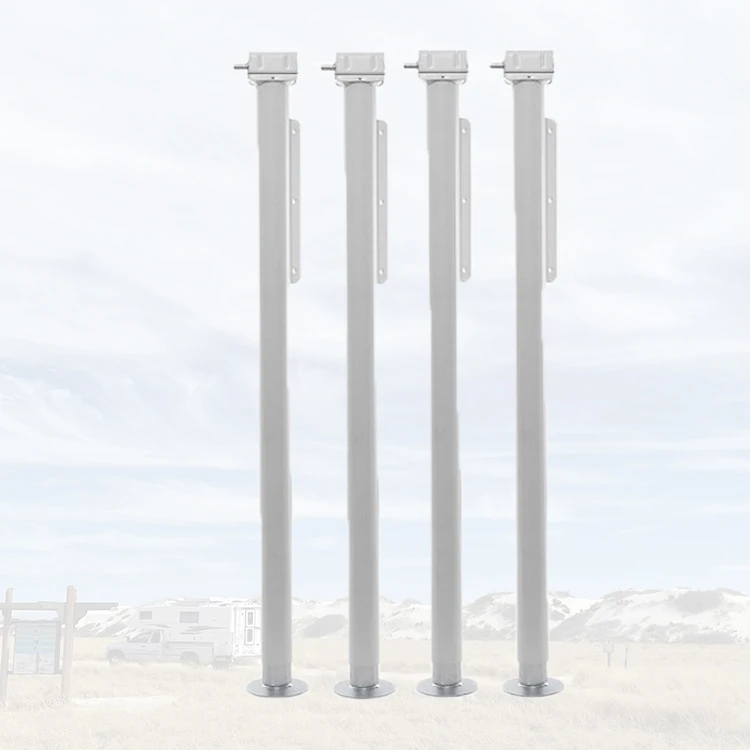 

High Quality Four-in-One Pack RV Stack Jacks Popular Manual Caravan Stabilizer Jacks Top-Notch Steel Camper Accessories