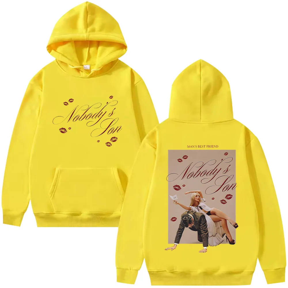 ألبوم سابرينا كاربنتر أفضل صديق للرجال هوديس لا أحد الابن بلوزات جرافيك جديدة للجنسين Harajuku موضة خريف غير رسمية هودي