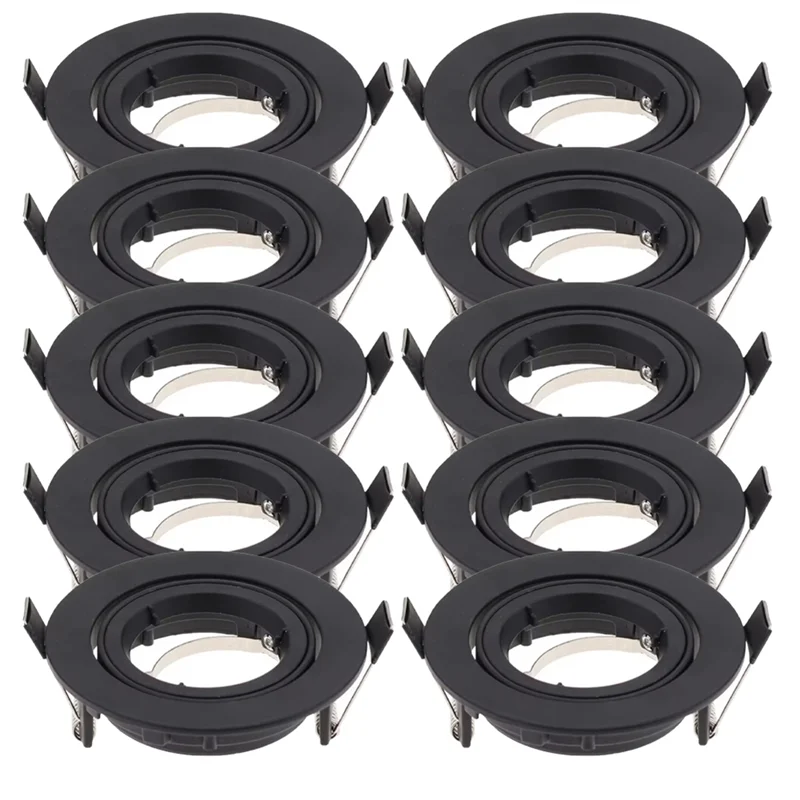 

ABKU-Recessed Ceiling Light Trim Aluminum Down Light Fixture Ring Trim For Can Lights Home Office Decor Led Spotlight Lamp Cup