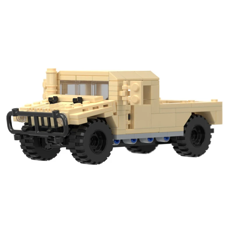 M998 Multi-Purpose Vehicle Model MOC Building Bricks War Equipment Modular Technology Gifts Holiday Assemble Children Toys Suit