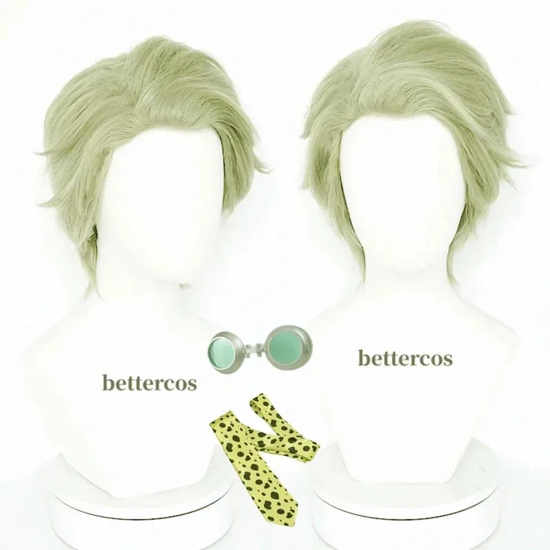 نانامي كينتو شعر مستعار أنيمي رابطة عنق تأثيري ربطة العنق اكسسوارات الدعامة نظارات العدسات XE78;'F89;LGS #2