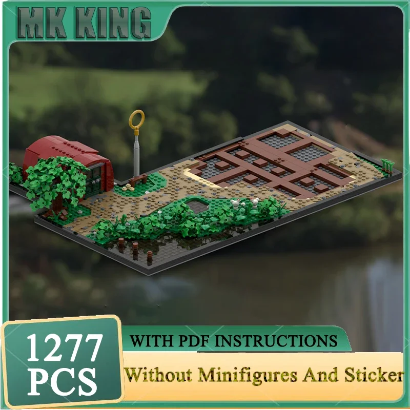 

Популярная модель фильма Moc Building The Burrow Series Кирпичи Технология Модульные блоки Подарочные рождественские игрушки Строительные наборы «сделай сам»