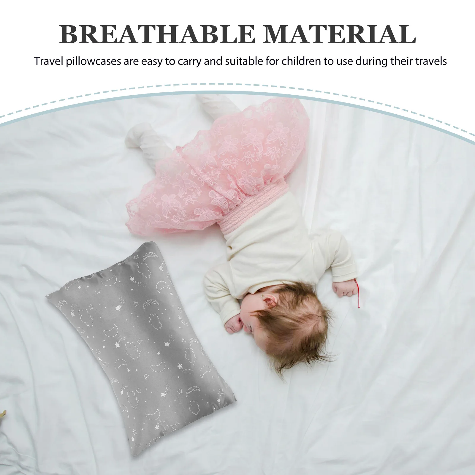 لطيف الكرتون يطبع الأطفال المخدة تنفس المواد الملمس مثالية للسفر المنزل المدرسة السفر كيس وسادة #5