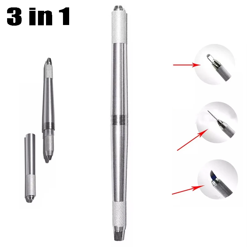 

Eyebrow Tattoo Manual Pen Professional Tebori Microblading Pen Eyebrow Lip Eyeliner Permanent Makeup Machine Microblading Pen