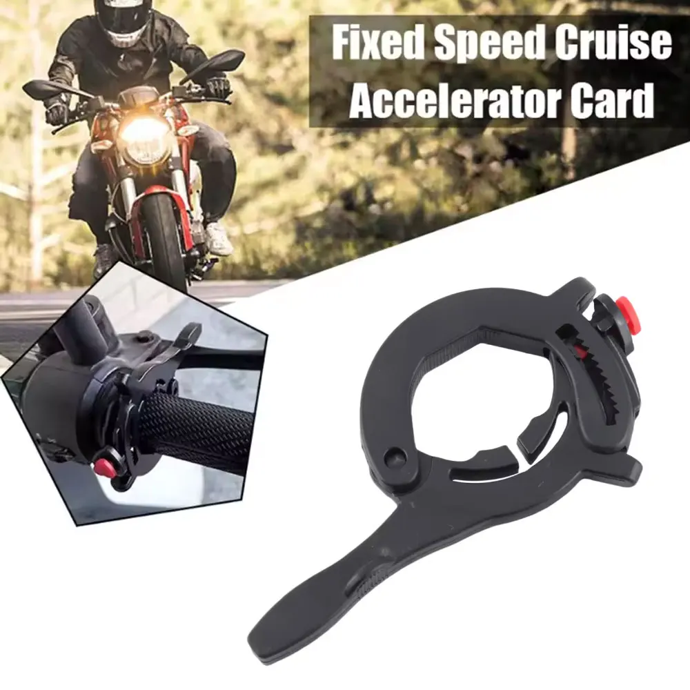 

Cruise Control for Motorcycle Throttle Cruise Control Motorbike Cruise Throttle Clip Motorcycle Handlebars Accessories Black