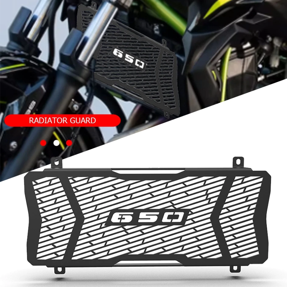 

Radiator Guard Protector Cover 2024-2021 FOR Kawasaki Ninja 650 Z650 Urban/Tourer/Performance Z650RS Motorcycle Z650 2017-2024