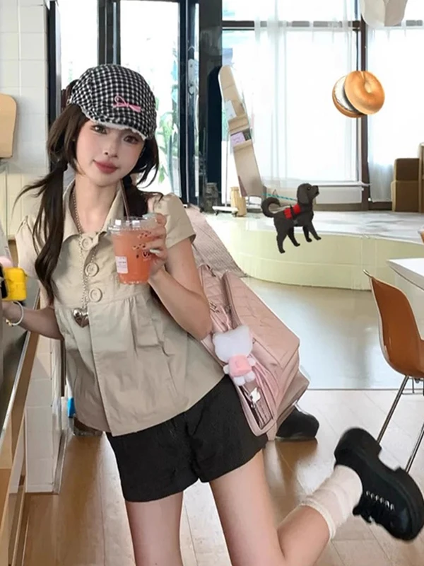 

Ретро-жакет с лацканами из льна, женский, на раннюю осень, приталенный, повседневный, рабочий, однотонный, на пуговицах, трендовый