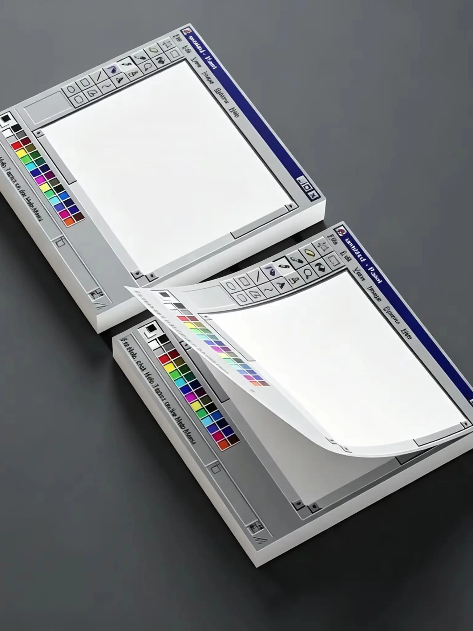 Vintage Computer-Zeichnungen Haftnotizen 50 Blatt Langlebige Klebende Notizzettel für Journaling Scrapbooking Schule Büro Künstler DIY Basteln Memo