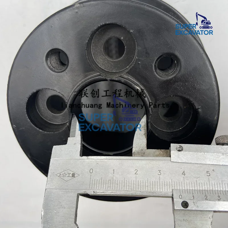 For Kobelco SK200-3/5 Kato hd 700 Modified Water pump pulley 6D31 Engine pulley excavator Parts