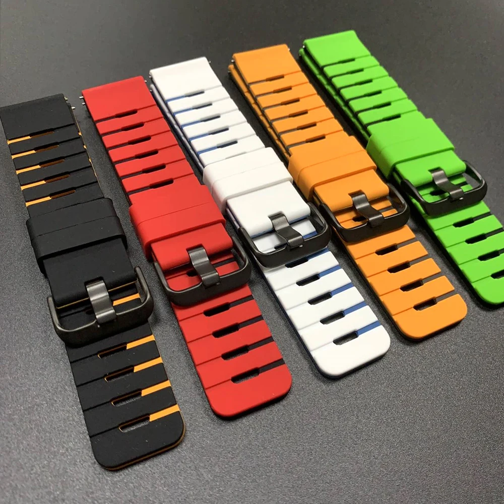 22mm シリコンストラップ Xiaomi Watch S4 Sport S3 S2 46/42mm S1 Pro カラー2 Mi Watchバンド Garmin Venu 4 45mm 交換用ブレスレット